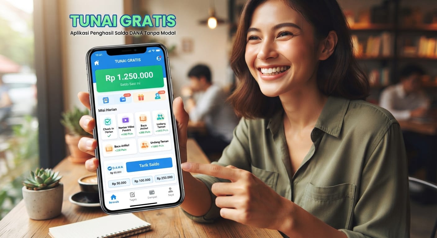 Begini Cara Kerjanya, Aplikasi Penghasil Saldo DANA Gratis Tanpa Modal!