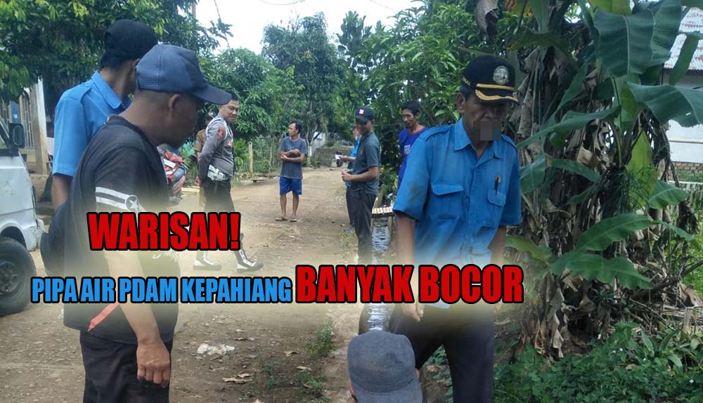 Klaim Karena Warisan, PDAM Kepahiang Akui Banyak Pipa Air Bocor!