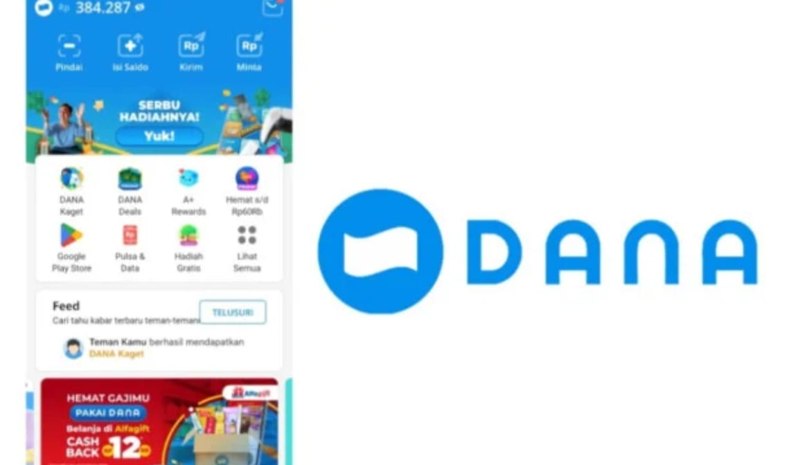Dengan Modal Login Tanpa Misi Bisa Klaim Saldo DANA Rp300.000 Langsung ke Dompet Digital