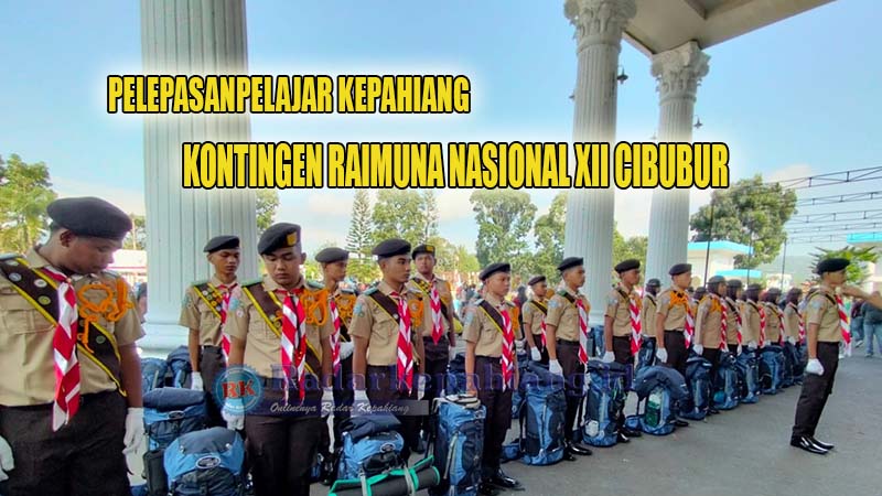 Dilepas Wakil Bupati, 36 Kontingen Raimuna Nasional XII Terbang ke Cibubur!
