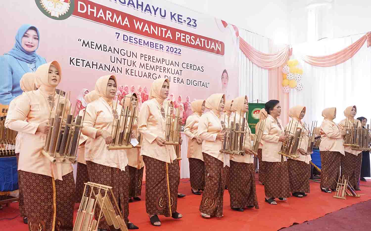 Gunakan 3 Bahasa, Puncak HUT DWP Kabupaten Kepahiang Berlangsung Sukses