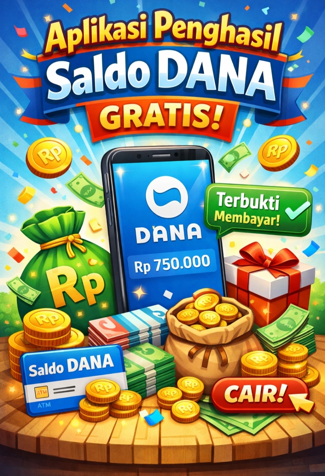 Langsung Cair Tanpa Modal, Ini 5 Aplikasi Penghasil Saldo DANA Gratis!