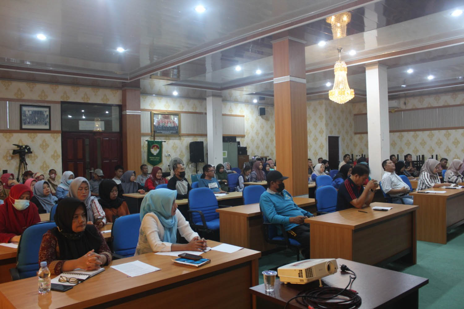 Rapat Persiapan Peresmian Layanan Perpustakaan Akreditasi A dan Talkshow PILM