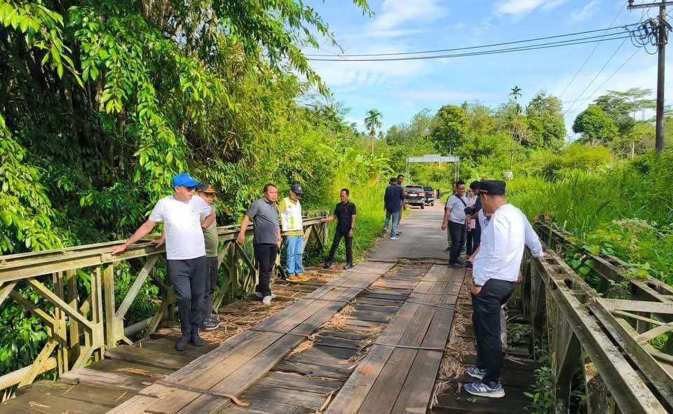 Dibangun Tahun Depan, Pemkab Kepahiang Tinjau Langsung Jalan dan Jembatan