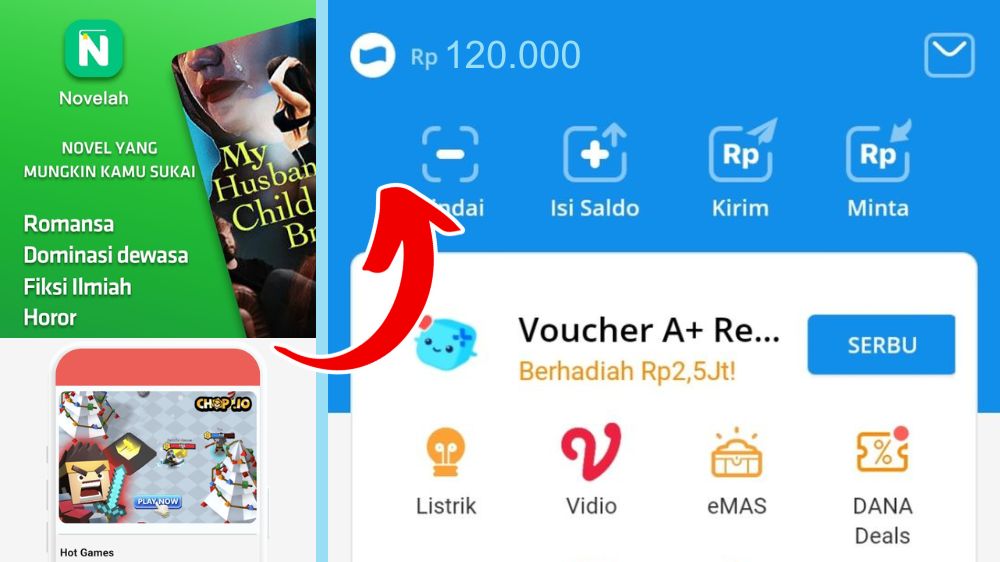 Bonus Awal Rp 120.000, Ini Cara Mudah Dapatkan Uang dari Aplikasi Dompet Digital