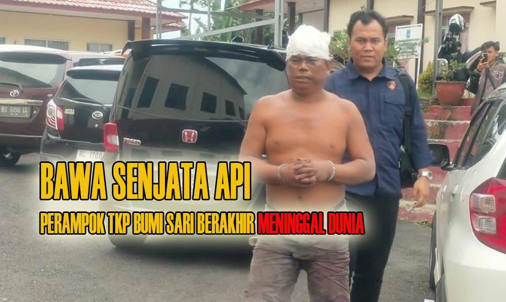 BREAKING NEWS: Bawa Senjata Api, Otak Perampok TKP Bumi Sari Kepahiang Meninggal Dunia