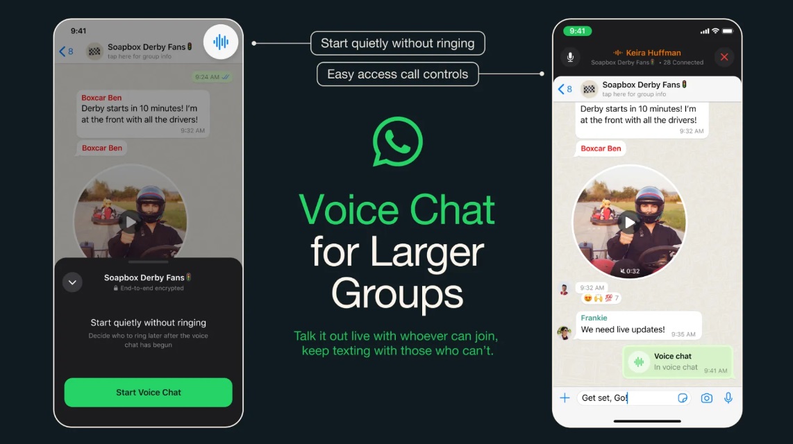 WhatsApp Rilis Fitur Voice Chat Grup, Bisa Ngobrol Ramai-Ramai!