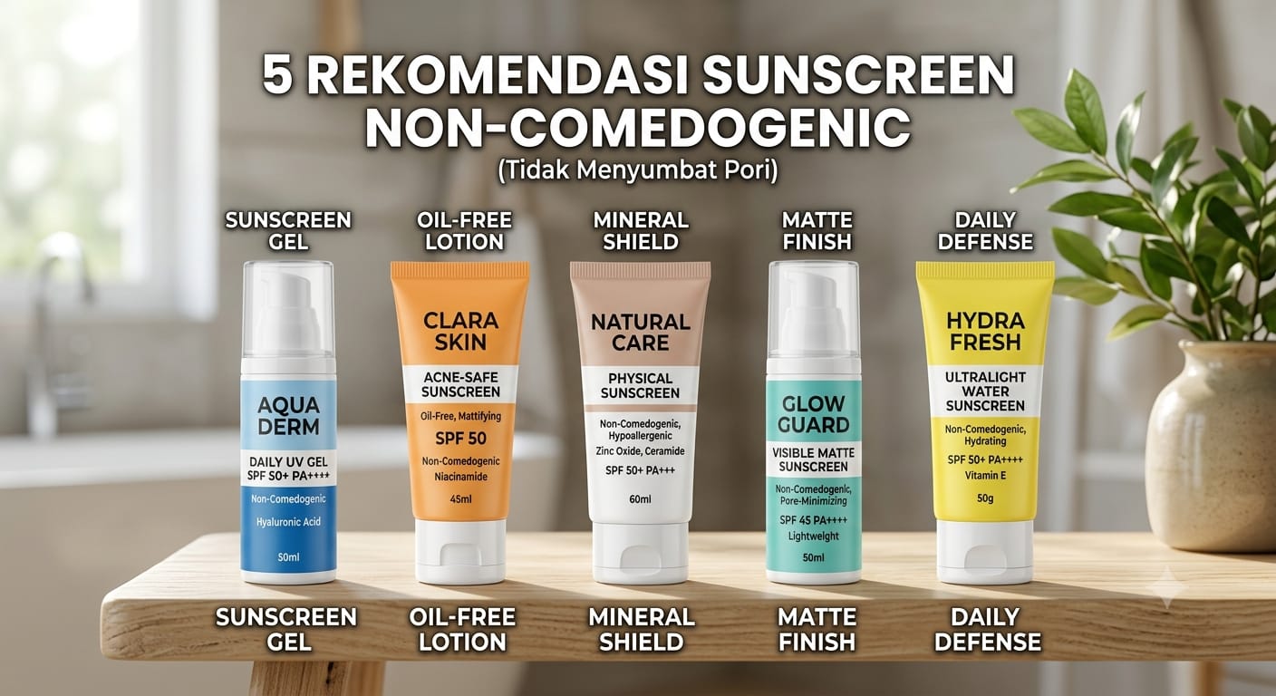 Pilihan Cosmo, Ini 5 Rekomendasi Sunscreen Non-Comedogenic