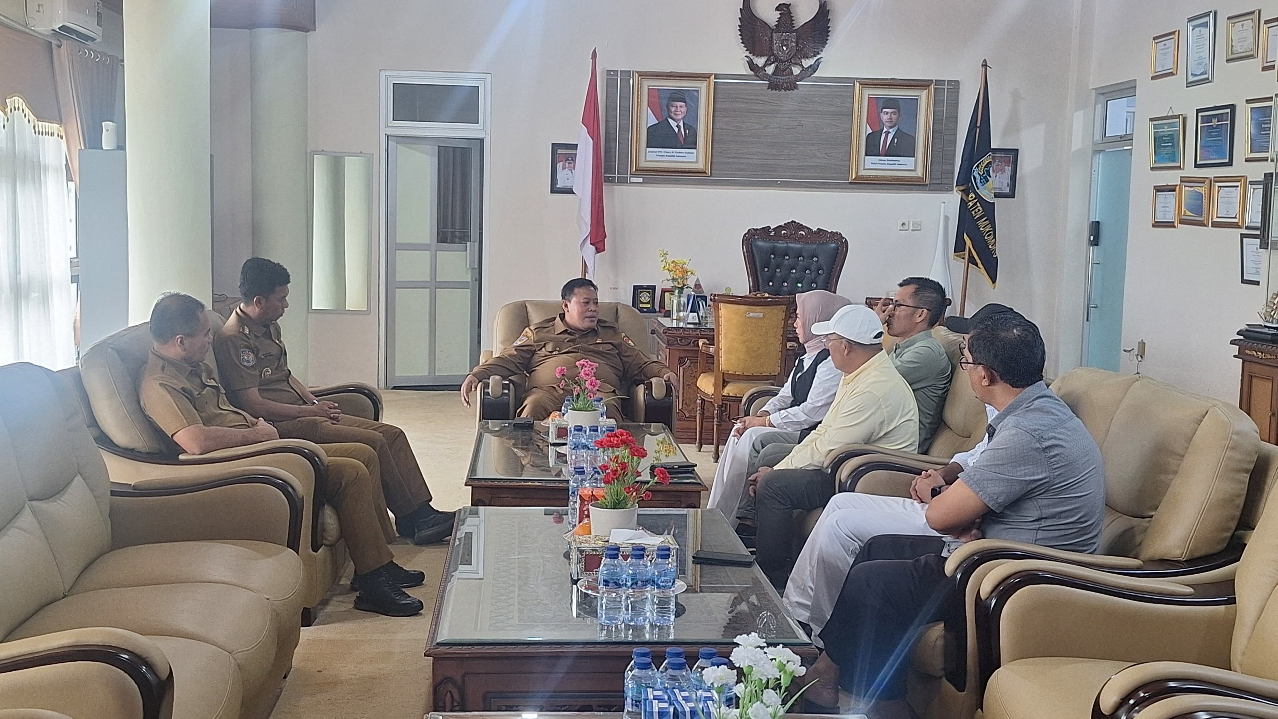 Bahas Peran Strategis Media, RBMG Kunjungi Pemkab Mukomuko