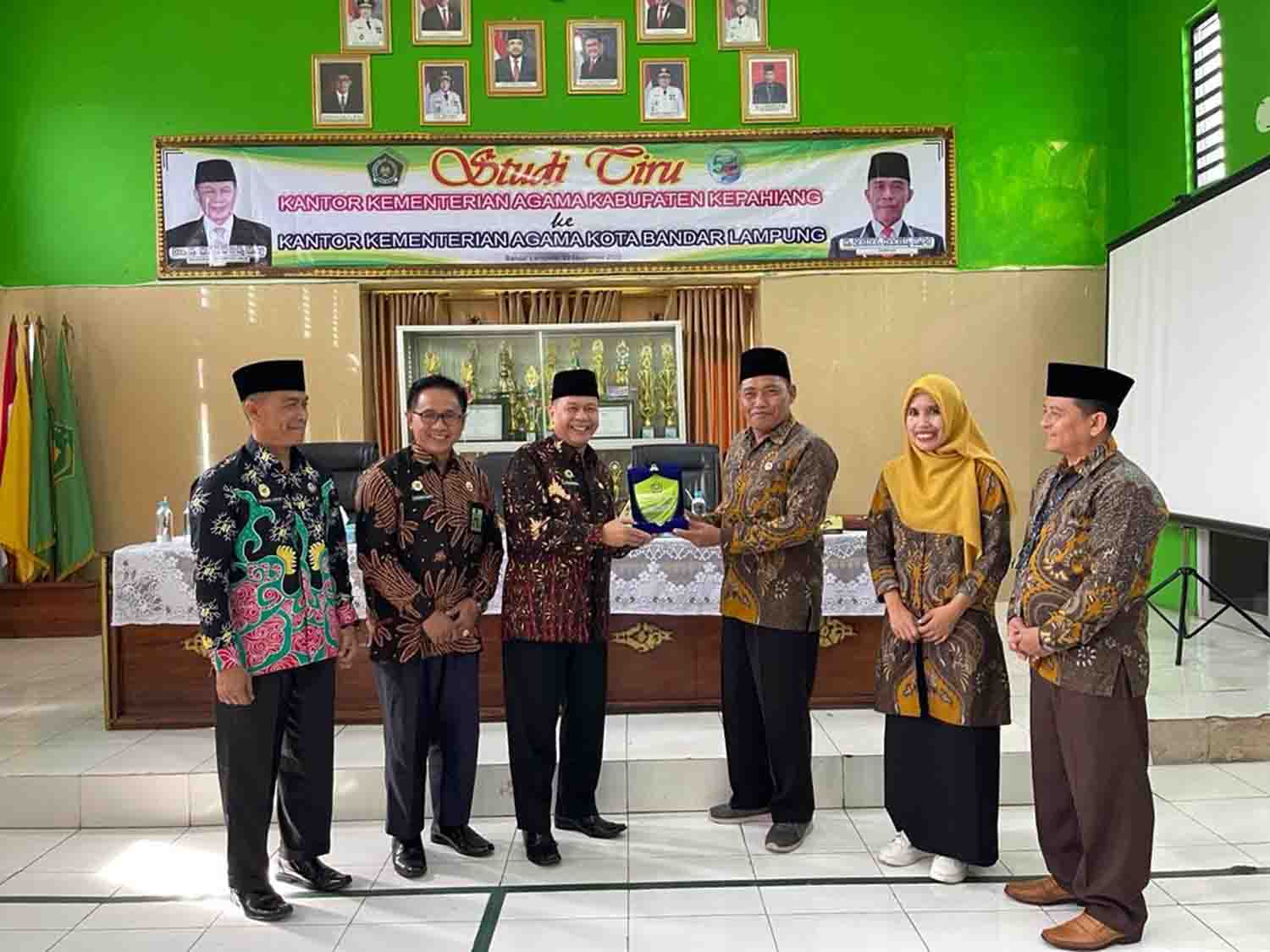 Bentuk Kampung Kerukunan, Kemenag Kepahiang Belajar ke Lampung