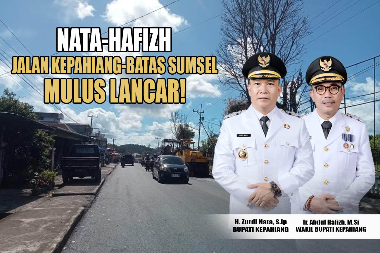 Nata-Hafizh: Jalan Kepahiang-Batas Sumsel Mulus dan Lancar!