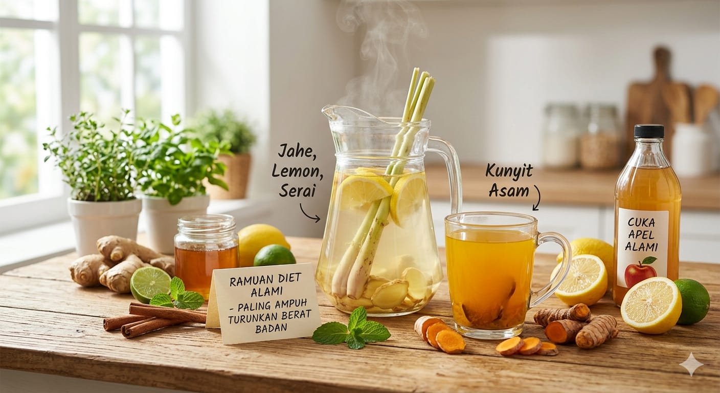 Turunkan Berat Badan, Ramuan Ini Jadi Cara Diet Alami Paling Ampuh