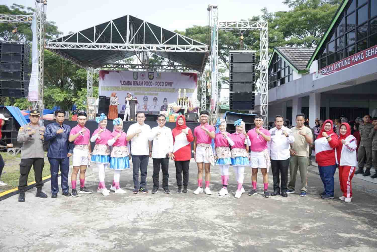 Dorong Masyarakat Sehat Melalui Lomba Senam Poco-poco GWR