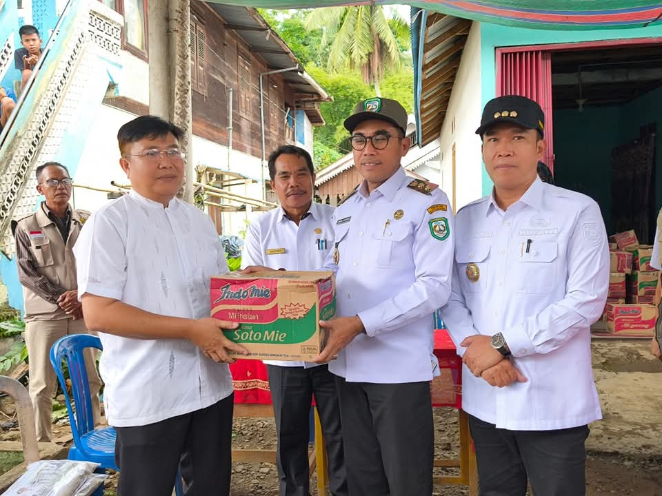 Pemkab Kepahiang Salurkan Bantuan Pascabencana di Keban Agung dan Pasar Ujung