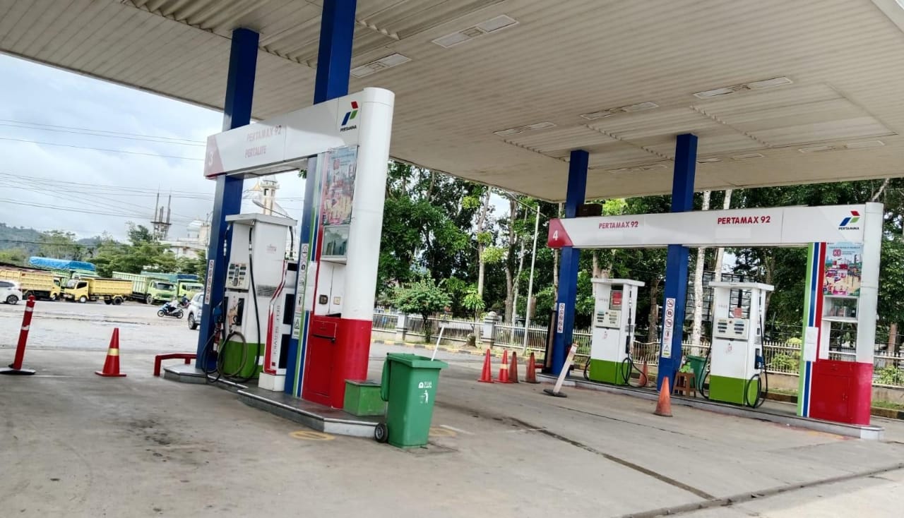 GAWAT! Kini BBM di SPBU Kepahiang Kosong Total!