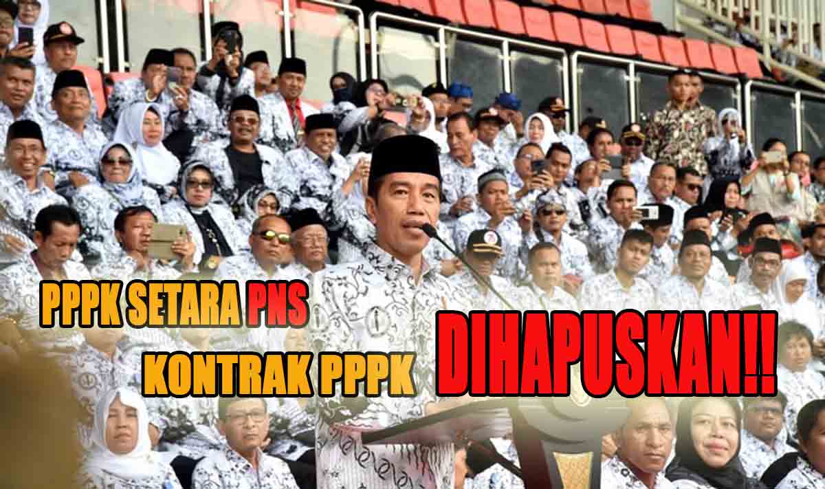 Setara PNS, Kontrak Guru PPPK Bisa Dihapuskan Jika Pemerintah dan DPR RI Pilih Melakukan Ini!