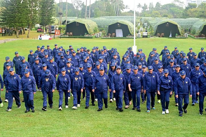 Prabowo Dikabarkan Gelontorkan Dana Pribadi Untuk Retreat Kabinet Merah Putih