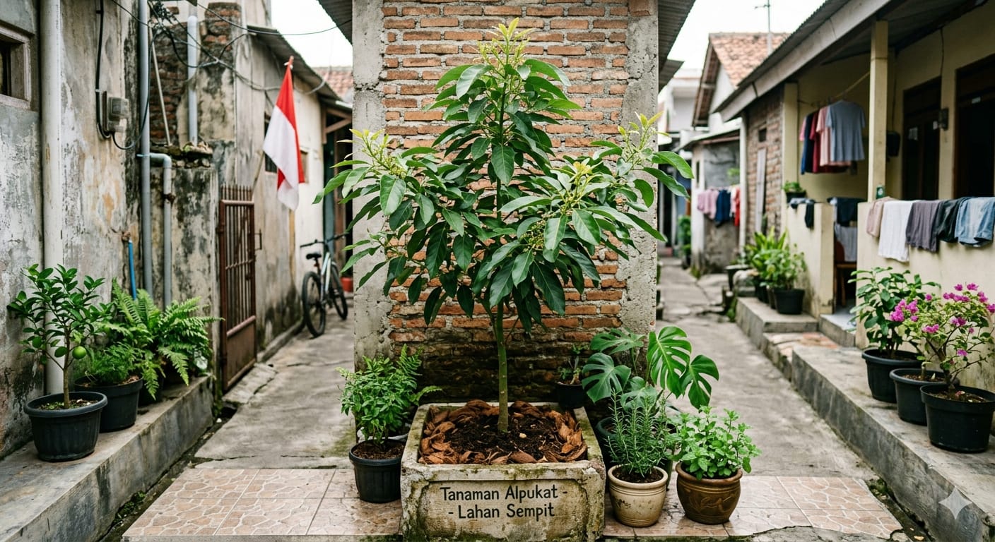 Agar Cepat Berbuah Lebat, Ini 5  Cara Merangsang Alpukat di Lahan Sempit