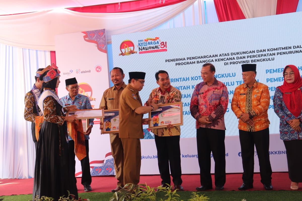 Konsistensi Pemkab Kepahiang Tekan Angka Stunting Berbuah Penghargaan BKKBN Provinsi Bengkulu