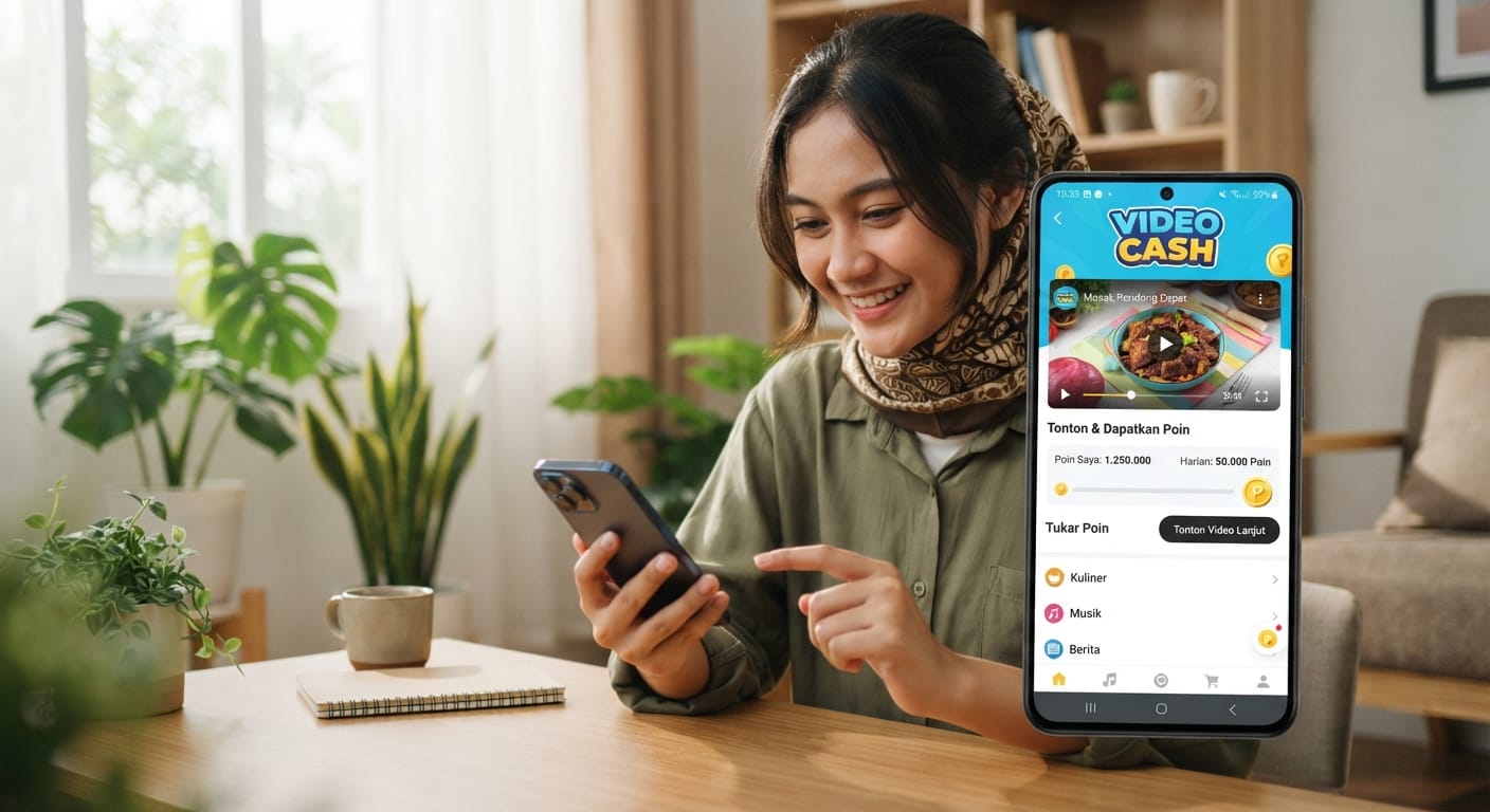 Hanya dengan Menonton Iklan, Dapatkan DANA Gratis dengan Aplikasi Penghasil Uang