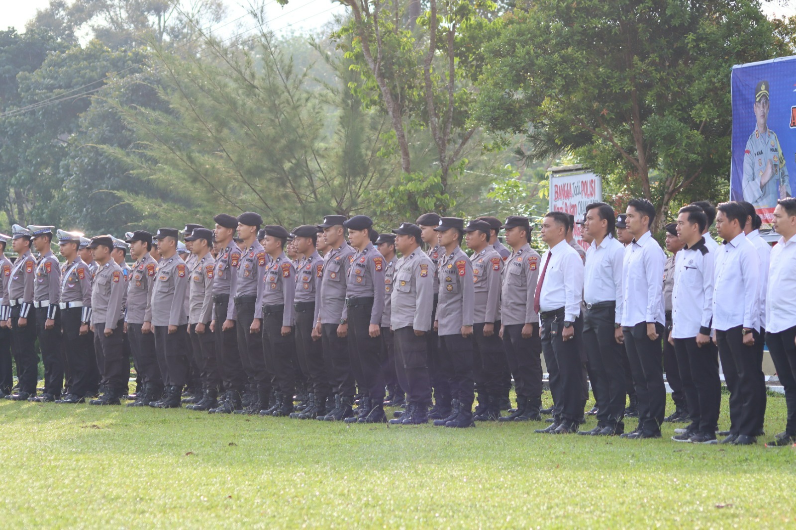 Ini Daftar Lengkap Perwira Pengganti Dalam Mutasi Besar Besaran Polres Kepahiang