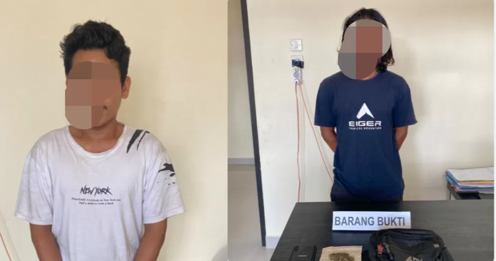 Bersama 1 Paket Ganja, 2 Pengedar Digelandang Polisi