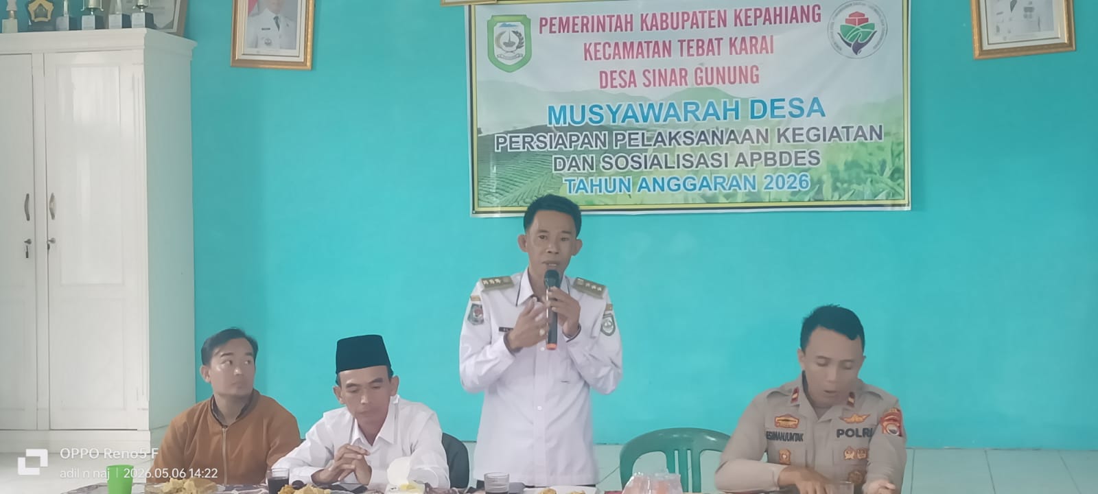 Masa Jabatan BPD Sinar Gunung Akan Berakhir, Begini Kata Camat Tebat Karai