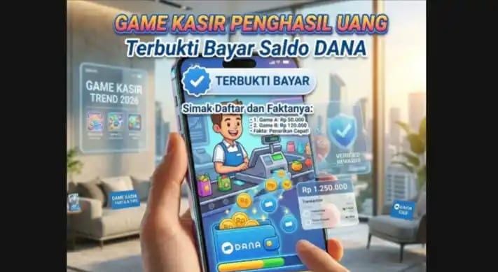 Terbukti Membayar, Ini Game Kasir Penghasil Uang Saldo DANA
