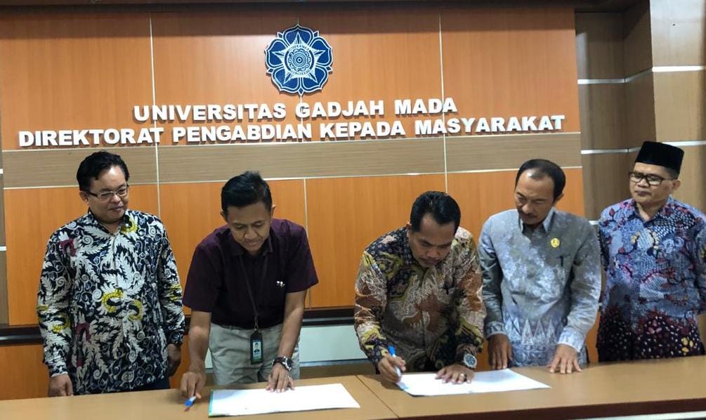 Pemkab Kepahiang Teken MoU dengan UGM, Upayakan Pengembangan SDM