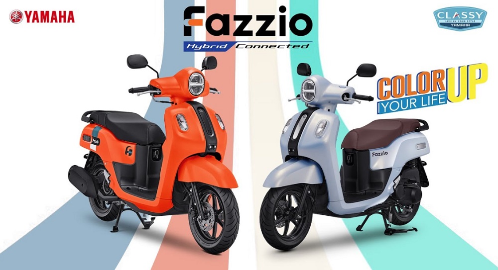 Yamaha Fazzio, Skutik Bergaya yang Makin Tangguh dan Banyak Pilihan Warna Baru