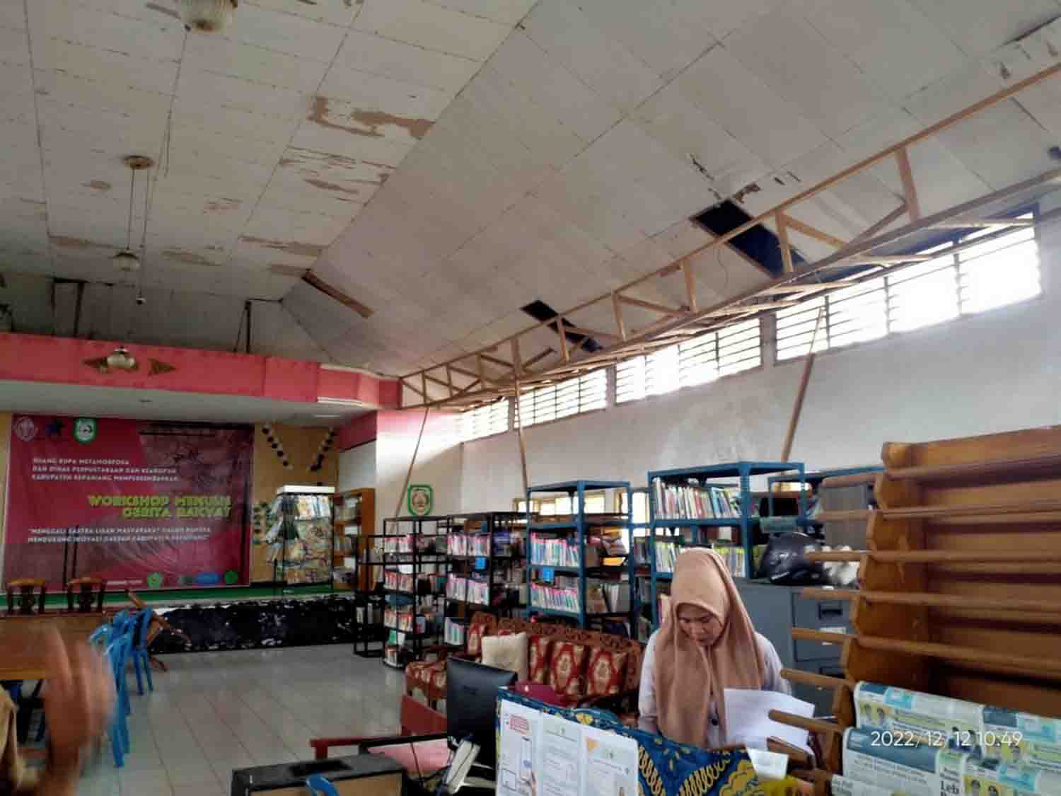 Pembangunan Gedung Perpustakaan Masih Terkendala