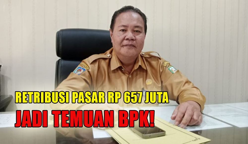 Jadi Temuan BPK, Piutang Retribusi Pasar di Disperkop UKM Kepahiang Capai Rp 657 Juta!