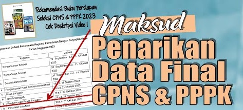 Proses Penting Seleksi CPNS dan PPPK 2023, Salah Satunya Penarikan Data Final