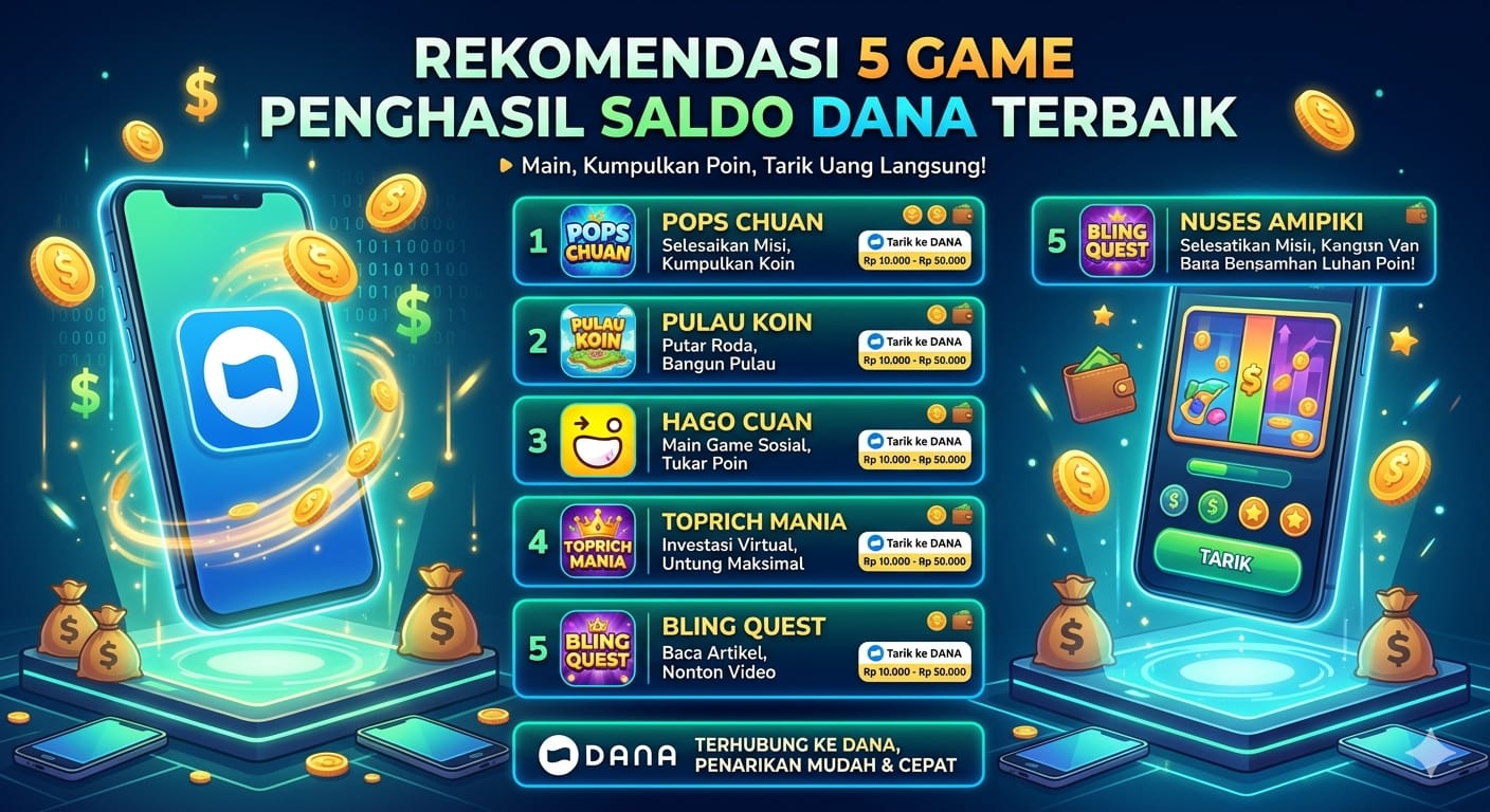 akun judi dana terbaru 2026