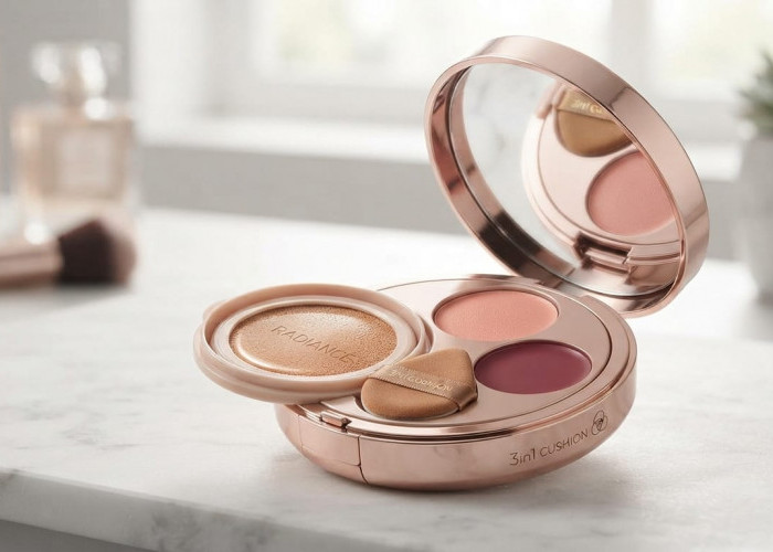 Pemilik Kulit Acna Prone,  Ini Cushion 3in 1 Jadi Andalan Makeup Sat Set