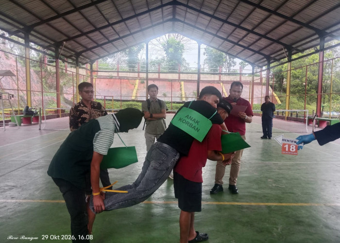 JPU Ungkap Fakta Rekonstruksi Kasus Telaga Hijau Kepahiang: Hantaman Kayu di Kepala Jadi Titik Krusial!