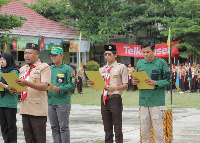 SMKN 5 Kepahiang Sukses Gelar HUT Gudep Garuda Nusantara ke XI