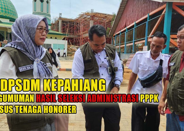 BKDPSDM Kepahiang Umumkan Hasil Seleksi Administrasi PPPK Khusus Tenaga Honorer Masuk Database BKN