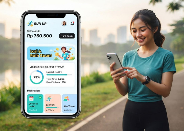 Up Run, Saldo DANA Gratis Penghasil Uang Terbaru!