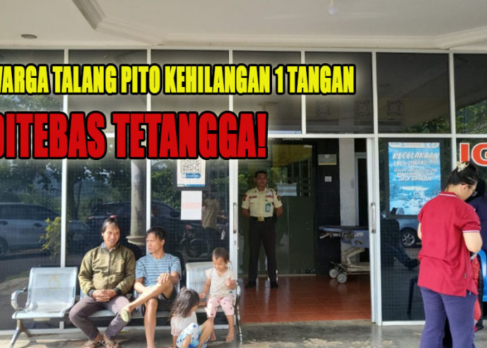 Astagfirullah, Bulan Puasa Tangan Warga Talang Pito Putus Ditebas Tetangga! 