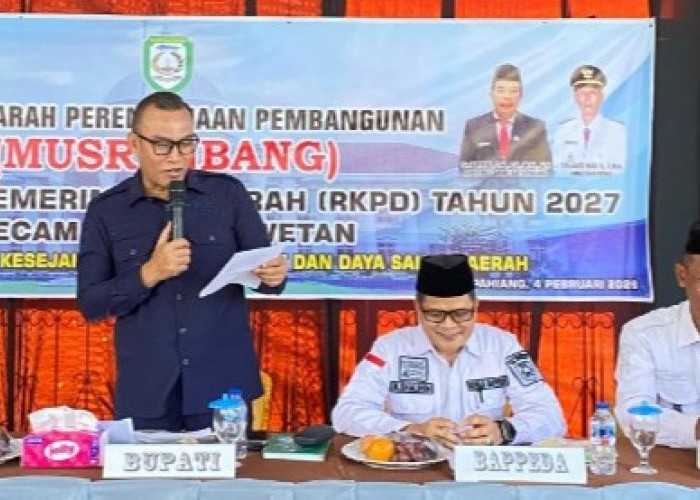 Peningkatan Rata-Rata Usia Sekolah Jadi Perhatian Pemkab Menyusun RKPD 2027