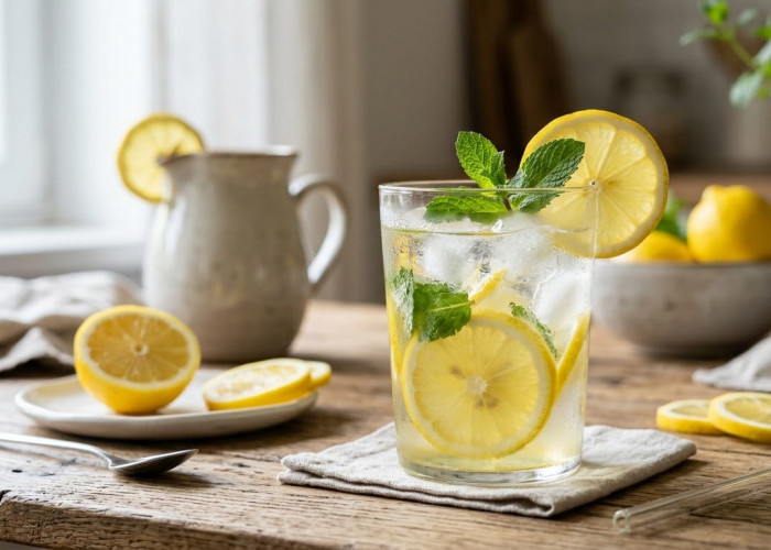 Efektif atau Cuma Mitos, Rutin Minum Air Lemon Buat Luruhkan Lemak Perut!