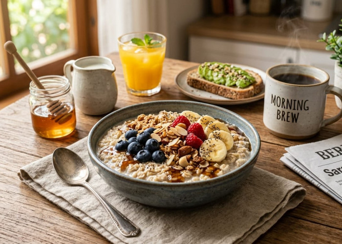 Gantikan dengan Oatmeal Terbaik Sarapan Lezat Kenyang Lama