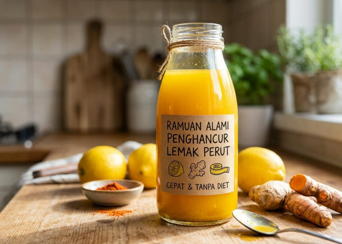 Cepat Tanpa Diet, Ini Ramuan Menghilangkan Lemak Perut