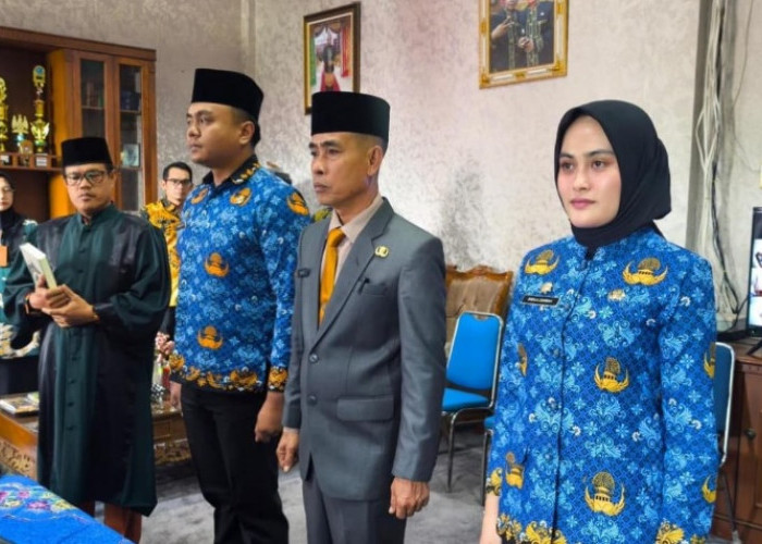 Zaili Husin Resmi Jabat Kadis PMD Kepahiang, Dilantik Bersama 2 Pejabat Fungsional!