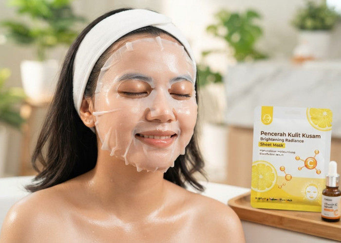 Kulit Kusam Tampak Lebih Cerah, Ini 5 Rekomendasi Sheet Mask