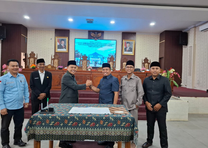 Tok..Tok.. DPRD Lebong Sahkan Raperda Pilkades Serentak