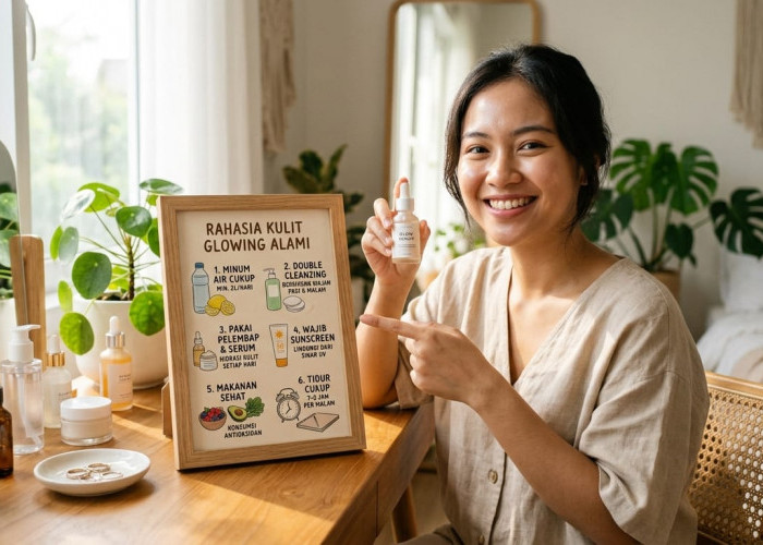 Kulit Sehat Bercahaya, Ini Tips Cara Glowing Alami