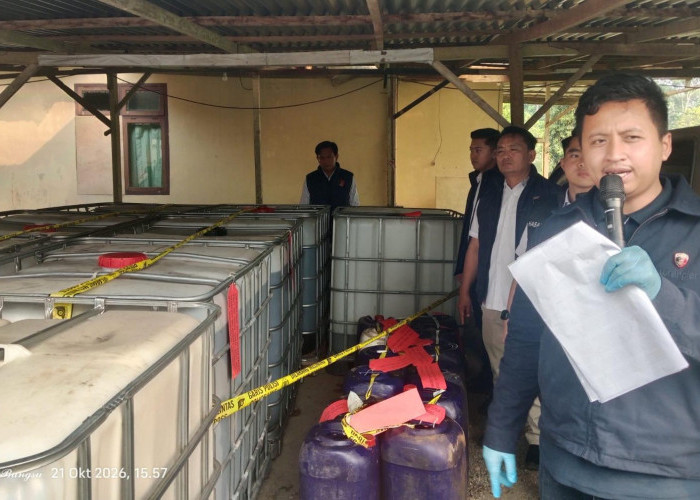 Timbun 5,3 Ton Solar Subsidi di Pondok Kebun, Warga Rejang Lebong Digulung Polres Kepahiang!