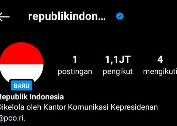 Dalam Sehari Akun Instagram Resmi Indonesia Diserbu 1 Juta Followers